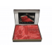 Turkish bed linen family TAC Mauna Red Satin-Delux