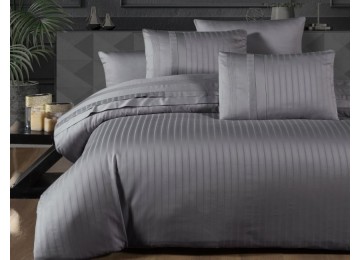 Euro bed linen First Choice New Trend Quicksilver Satin