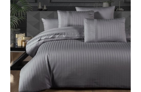 Euro bed linen First Choice New Trend Quicksilver Satin