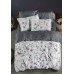 Euro bed linen La Romano Delcina Gray Satin Premium