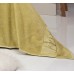 Terry bamboo blanket/bed sheet Belizza Olive 200×220 cm Turkey