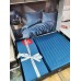 Двоспальний Євро комплект Cottonbox Stripe Blue Сатин-Stripe