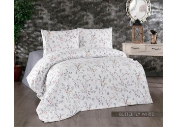 Family set Belizza - Butterfly White Flannel