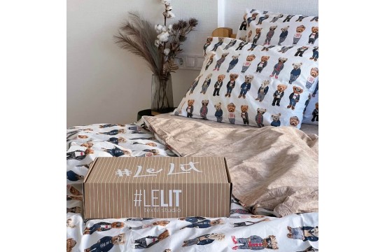 Double bedding set Lelit - Bears Ranfors