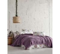 Saheser Mona murdum pique bedspread summer