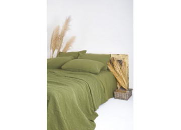 Single bed set Limasso Standard Olive boiled cotton