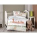 Комплект постельного белья для новорожденных First Choice - Toys Бамбук +Плед вязаный