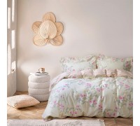 Сатиновый евро комплект Lotus Home Nina Турция