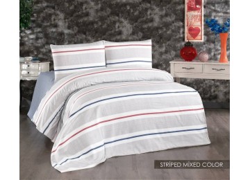Belizza Family Set - Striped Mixed Color Flannel