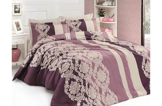 Euro bed linen First Choice Kavin Pudra Satin