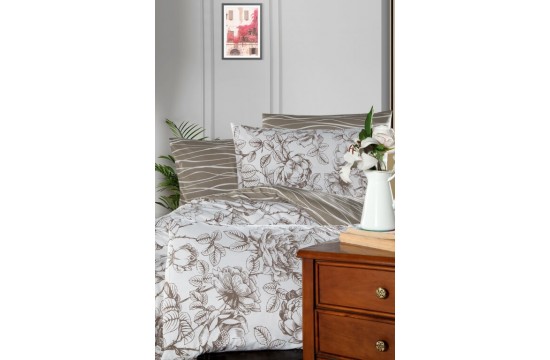 Euro bed linen First Choice Rozen Mink Ranfors