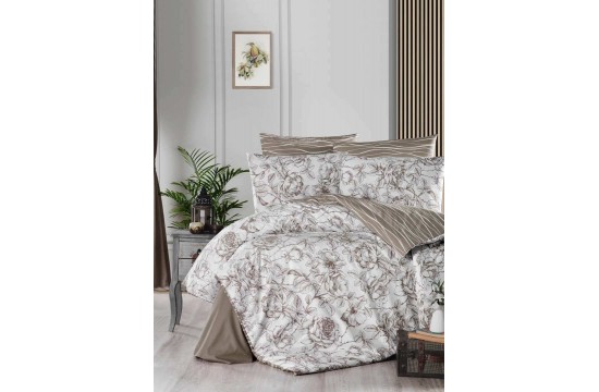 Euro bed linen First Choice Rozen Mink Ranfors