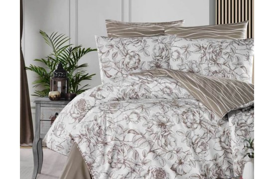 Euro bed linen First Choice Rozen Mink Ranfors