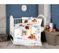Комплект постельного белья для новорожденных First Choice - Bear Бамбук