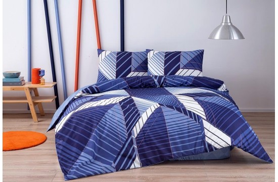 Turkish bed linen euro TAC Silva ranfors / sheet with elastic band