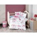 Комплект постельного белья для новорожденных First Choice - Lunda Бамбук +Плед вязаный