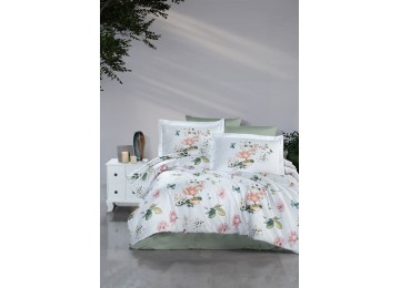 Euro bed linen First Choice ALİCE GREEN Satin