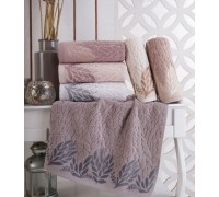 Set of jacquard towels Sikel Melenema 50x90cm (6 pieces)