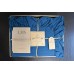 Двуспальный евро комплект Limasso Exclusive Stonewashed Dress Blue вареный хлопок