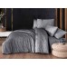 Euro bed linen La Romano Nesy Gray Satin Premium