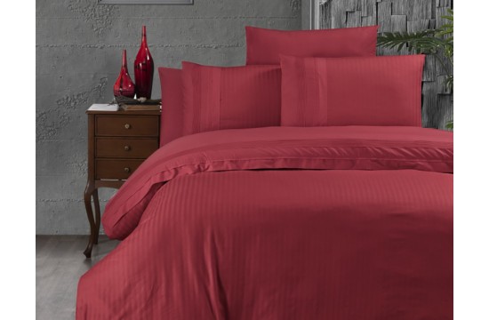 Euro bed linen First Choice Gala Red Ranfors