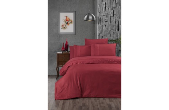 Euro bed linen First Choice Gala Red Ranfors