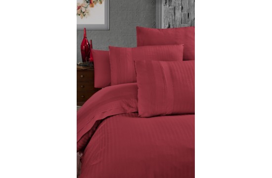 Euro bed linen First Choice Gala Red Ranfors