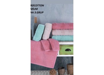 Набір бавовняних рушників для ванної Cestepe Microcotton Grup 19 70х140см (3 штуки)