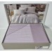 Double Euro set Gold Soft Life Lilac Satin-Stripe