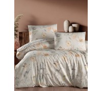 Euro bed linen First Choice Homesko Amaris Storm / fitted sheet