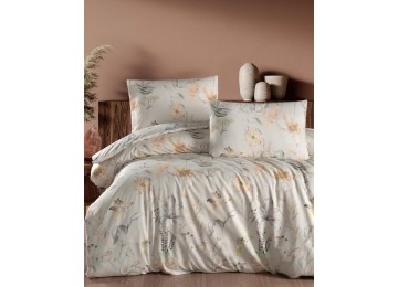 Euro bed linen First Choice Homesko Amaris Storm / fitted sheet