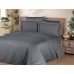 Euro bed linen La Romano Lucca Gray Satin Premium