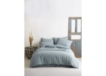 Single bed set Limasso Standart Akdeniz Mavisi boiled cotton
