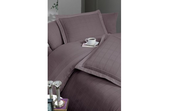 Euro bed linen First Choice Royce lilac Satin