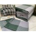 Double European set Cotton Collection Kare Green Flannel