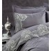 Turkish bed linen euro Dantela Vita Valencia Antracit satin with lace