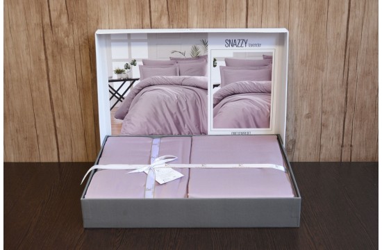 Single bed set First Choice Snazzy Lavender satin