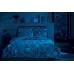 Двоспальний Євро комплект TAC Serenity Ранфорс+світиться у темряві