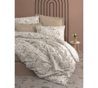 Euro bed linen Cottonbox - Moil Beige Ranfors