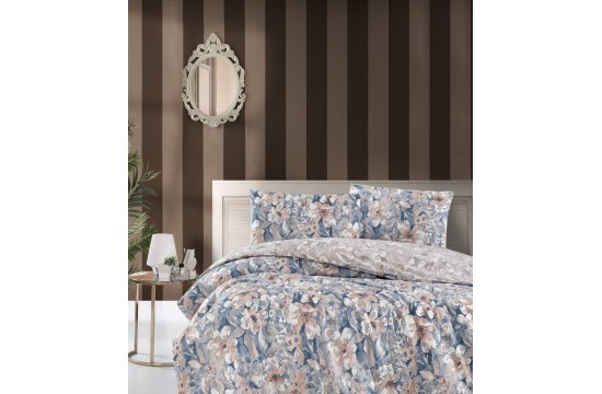 Euro bed linen First Choice Homesko Jolly Blue/ fitted sheet