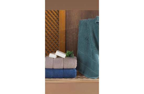 Set of cotton towels Cestepe Microcotton Grup 18 50x90cm (3 pieces)