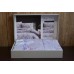 Односпальный комплект First Choice Homesko Ibiza Lilac Ранфорс / простыня на резинке