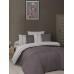 Euro bed linen First Choice Chackers Duet Lilac Beige Satin