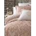 Euro bed linen Dantela Vita Samara Satin with embroidery and jacquard bedspread