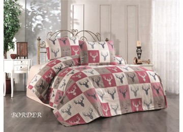 Single bed set Belizza - Border Flannel