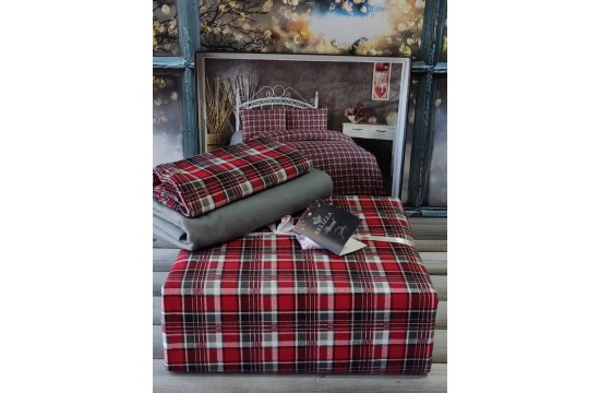 Belizza Family Set - Classical Red Flannel