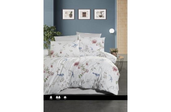 Euro bed linen First Choice Hope gray Ranfors