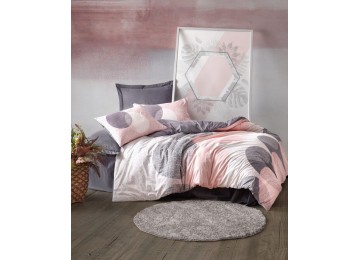 Euro bed linen Cottonbox - Leron Gray Ranfors