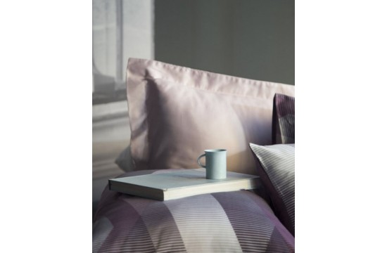 Euro bed linen - Issimo Home Helix Purple Satin Premium