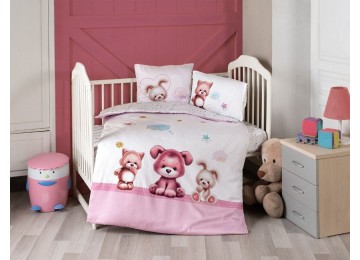 Комплект постельного белья для новорожденных First Choice - Alfie Бамбук
